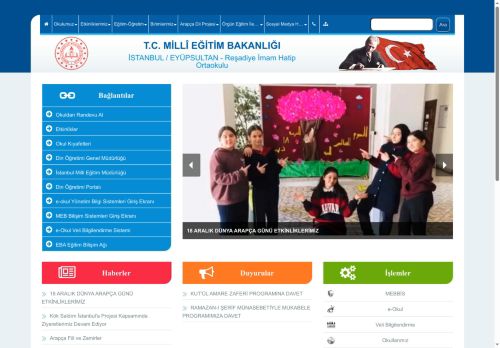 İSTANBUL / EYÜPSULTAN - Reşadiye İmam Hatip Ortaokulu