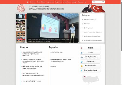 İSTANBUL / EYÜPSULTAN - Mustafa Kemal İlkokulu