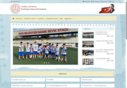 İSTANBUL / EYÜPSULTAN - Prof Kaya Gürsel Ortaokulu