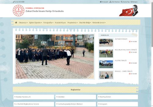 İSTANBUL / EYÜPSULTAN - Zekai Dede İmam Hatip Ortaokulu