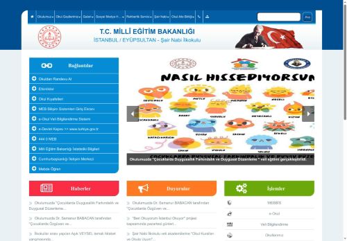 İSTANBUL / EYÜPSULTAN - Şair Nabi İlkokulu