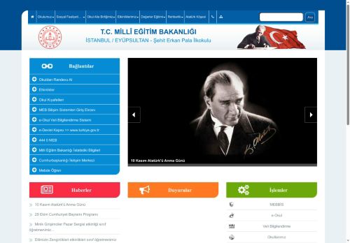 İSTANBUL / EYÜPSULTAN - Şehit Erkan Pala İlkokulu