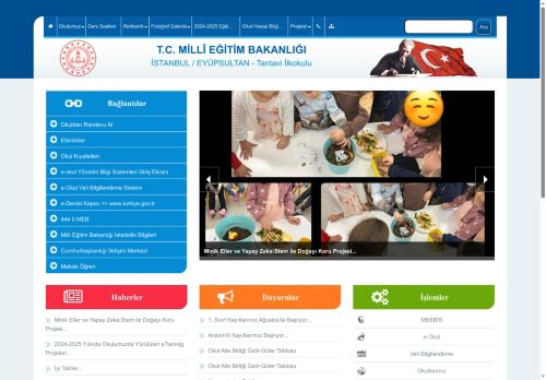 İSTANBUL / EYÜPSULTAN - Tantavi İlkokulu