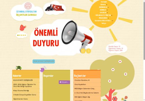 İSTANBUL / EYÜPSULTAN - ÜÇŞEHİTLER İLKOKULU