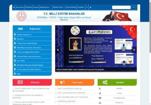 İSTANBUL / FATİH - Fatih İslam Seçen Bilim ve Sanat Merkezi