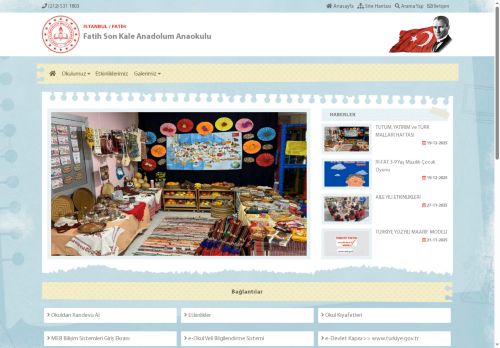 İSTANBUL / FATİH - Fatih Son Kale Anadolum Anaokulu