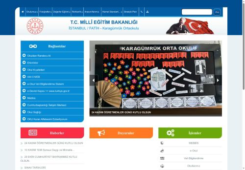 İSTANBUL / FATİH - Karagümrük Ortaokulu