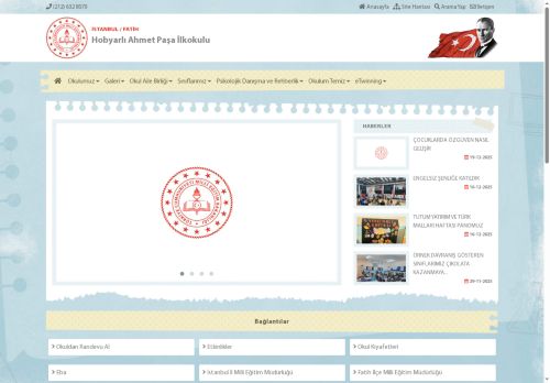 İSTANBUL / FATİH - Hobyarlı Ahmet Paşa İlkokulu