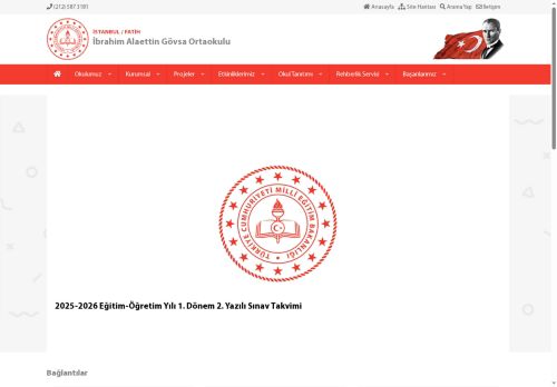 İSTANBUL / FATİH - İbrahim Alaettin Gövsa Ortaokulu