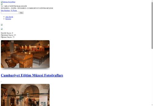 İSTANBUL / FATİH - İSTANBUL CUMHURİYET EĞİTİM MÜZESİ