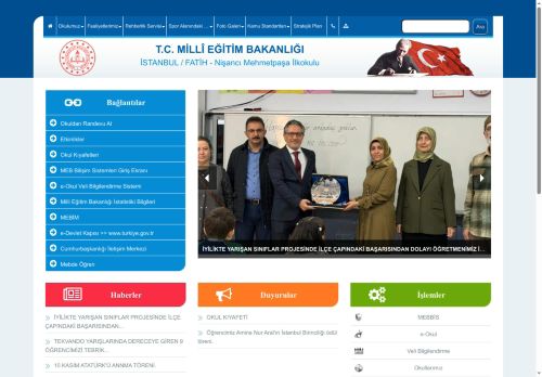 İSTANBUL / FATİH - Nişancı Mehmetpaşa İlkokulu