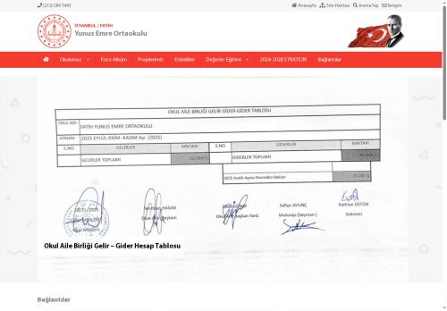 İSTANBUL / FATİH - Yunus Emre Ortaokulu