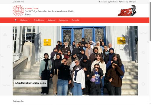 İSTANBUL / FATİH - Şehit Tolga Ecebalın Kız Anadolu İmam Hatip Lisesi