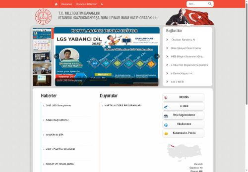 İSTANBUL / GAZİOSMANPAŞA - DUMLUPINAR İMAM HATİP ORTAOKULU