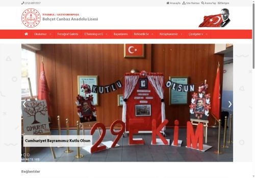 İSTANBUL / GAZİOSMANPAŞA - Behçet Canbaz Anadolu Lisesi