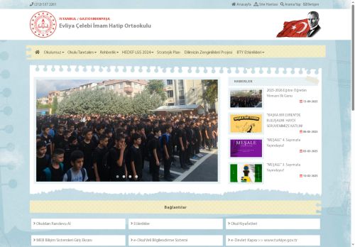 İSTANBUL / GAZİOSMANPAŞA - Evliya Çelebi İmam Hatip Ortaokulu