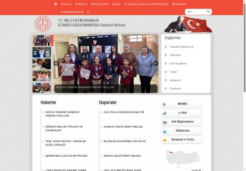 İSTANBUL / GAZİOSMANPAŞA - Gazikent İlkokulu