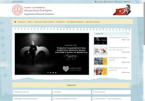 İSTANBUL / GAZİOSMANPAŞA - Hüseyin Keçici Özel Eğitim Uygulama Okulu III. Kademe