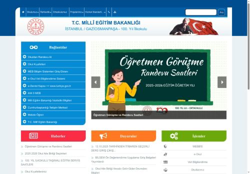 İSTANBUL / GAZİOSMANPAŞA - 100. Yıl İlkokulu