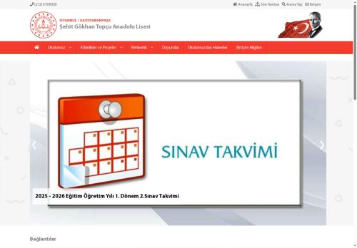 İSTANBUL / GAZİOSMANPAŞA - Şehit Gökhan Topçu Anadolu Lisesi