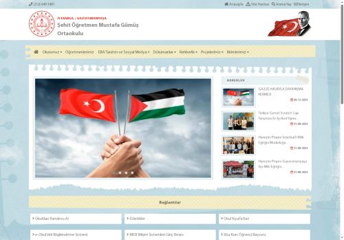 İSTANBUL / GAZİOSMANPAŞA - Şehit Öğretmen Mustafa Gümüş Ortaokulu