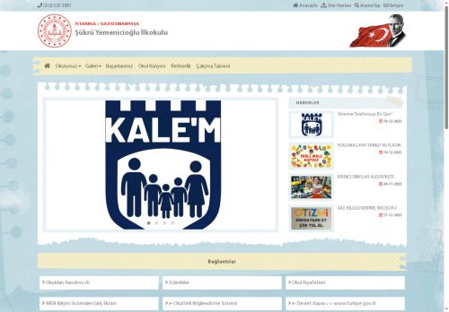 İSTANBUL / GAZİOSMANPAŞA - Şükrü Yemenicioğlu İlkokulu