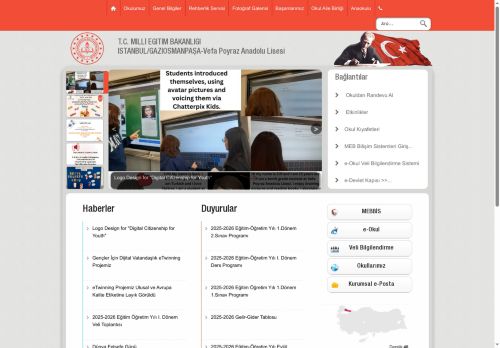 İSTANBUL / GAZİOSMANPAŞA - Vefa Poyraz Anadolu Lisesi