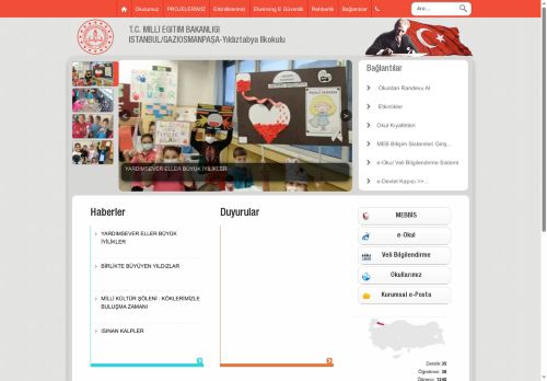 İSTANBUL / GAZİOSMANPAŞA - Yıldıztabya İlkokulu