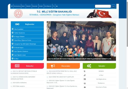 İSTANBUL / GÜNGÖREN - Güngören Halk Eğitimi Merkezi