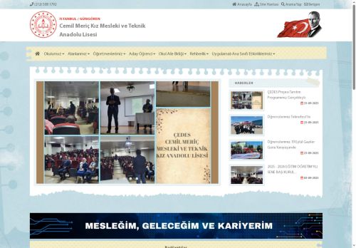 İSTANBUL / GÜNGÖREN - Cemil Meriç Kız Mesleki ve Teknik Anadolu Lisesi