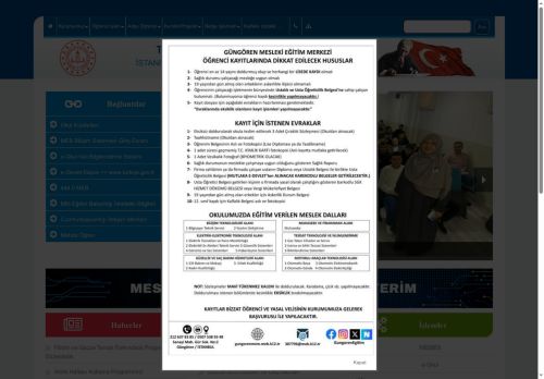 İSTANBUL / GÜNGÖREN - Güngören Mesleki Eğitim Merkezi