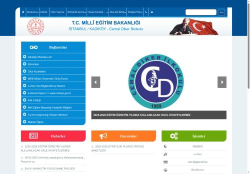 İSTANBUL / KADIKÖY - Cemal Diker İlkokulu