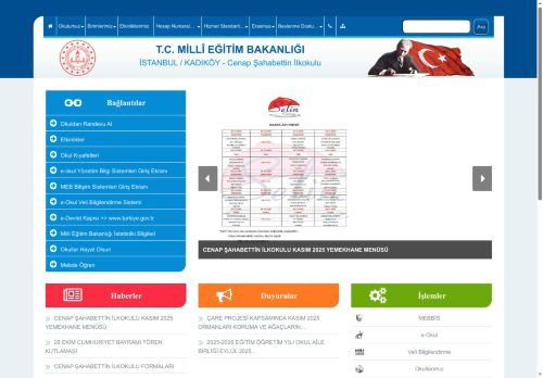 İSTANBUL / KADIKÖY - Cenap Şahabettin İlkokulu