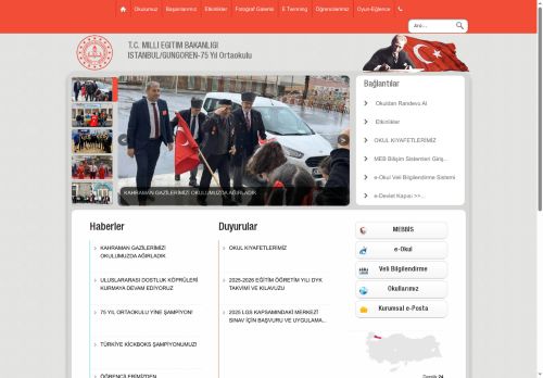 İSTANBUL / GÜNGÖREN - 75 Yıl Ortaokulu