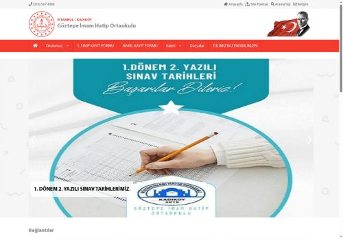 İSTANBUL / KADIKÖY - Göztepe İmam Hatip Ortaokulu