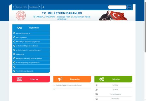 İSTANBUL / KADIKÖY - Göztepe Prof. Dr. Süleyman Yalçın Anaokulu