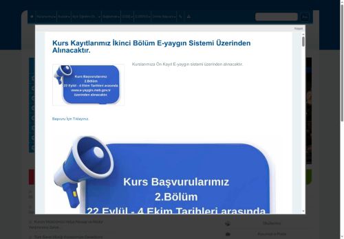 İSTANBUL / KADIKÖY - Kadıköy Bostancı Halk Eğitimi Merkezi