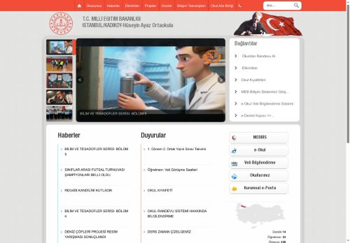 İSTANBUL / KADIKÖY - Hüseyin Ayaz Ortaokulu