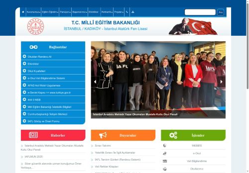 İSTANBUL / KADIKÖY - İstanbul Atatürk Fen Lisesi