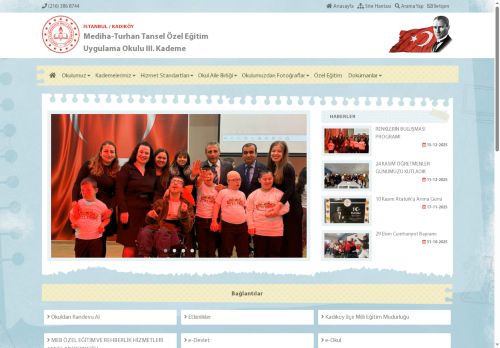 İSTANBUL / KADIKÖY - Mediha-Turhan Tansel Özel Eğitim Uygulama Okulu III. Kademe