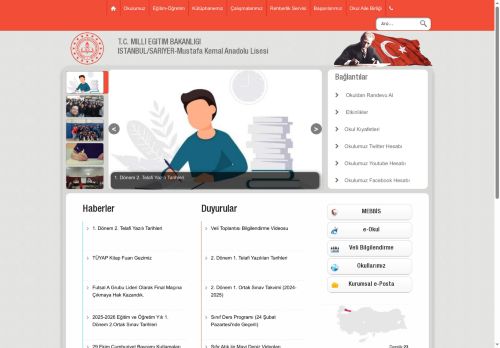 İSTANBUL / SARIYER - Mustafa Kemal Anadolu Lisesi