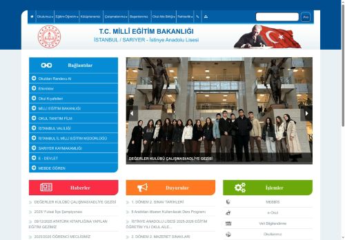 İSTANBUL / SARIYER - İstinye Anadolu Lisesi