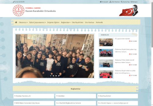 İSTANBUL / SARIYER - Kazım Karabekir Ortaokulu