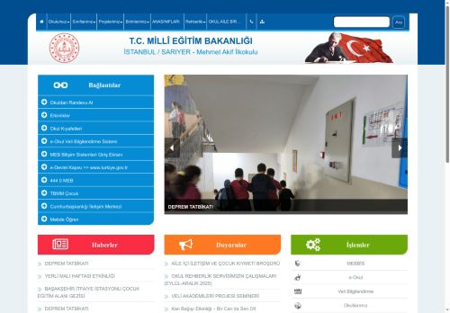 İSTANBUL / SARIYER - Mehmet Akif İlkokulu