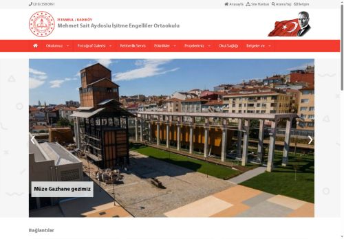 İSTANBUL / KADIKÖY - Mehmet Sait Aydoslu İşitme Engelliler Ortaokulu