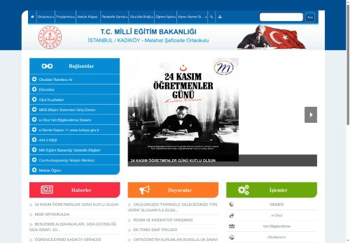 İSTANBUL / KADIKÖY - Melahat Şefizade Ortaokulu