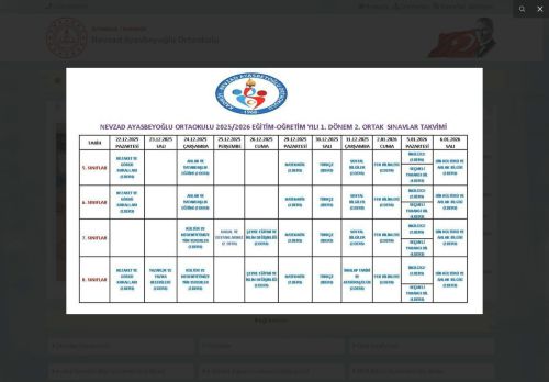 İSTANBUL / KADIKÖY - Nevzad Ayasbeyoğlu Ortaokulu