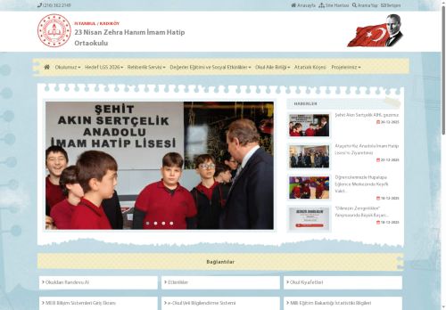 İSTANBUL / KADIKÖY - 23 Nisan Zehra Hanım İmam Hatip Ortaokulu