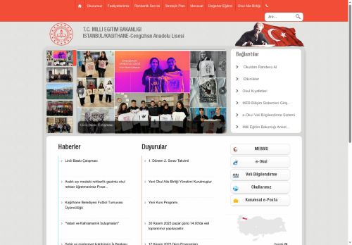 İSTANBUL / KAĞITHANE - Cengizhan Anadolu Lisesi
