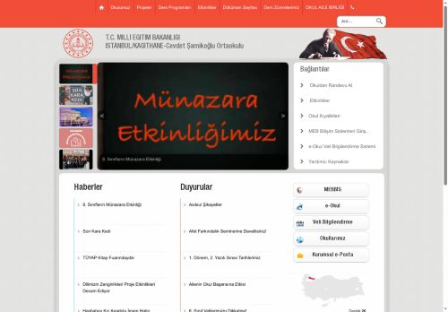 İSTANBUL / KAĞITHANE - Cevdet Şamikoğlu Ortaokulu